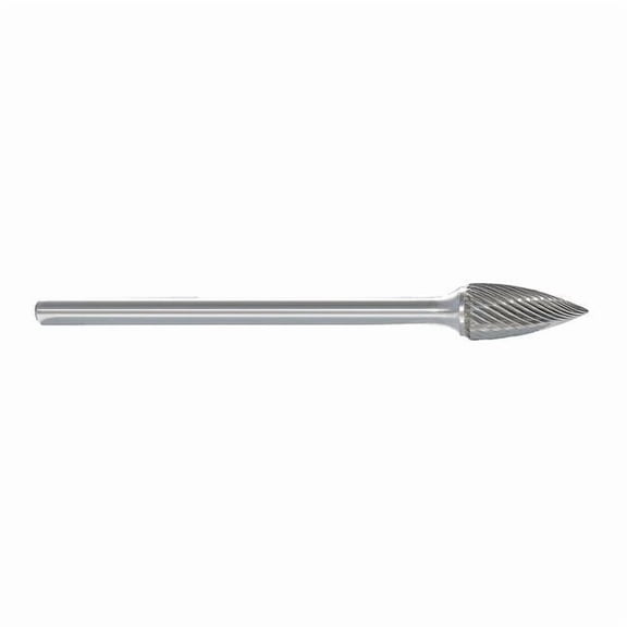 Manufacturer Varies Carbide Bur,Pointed Tree,1/2,1/4 Shank 310-002623