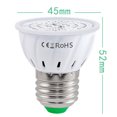 thumbnail image 2 of 1 Pcs LED Indoor Plant Grow Light Red and Blue Spectrum LED Grow Lights E14 Hydroponic Plant Grow Light Succulent Flo, 2 of 5
