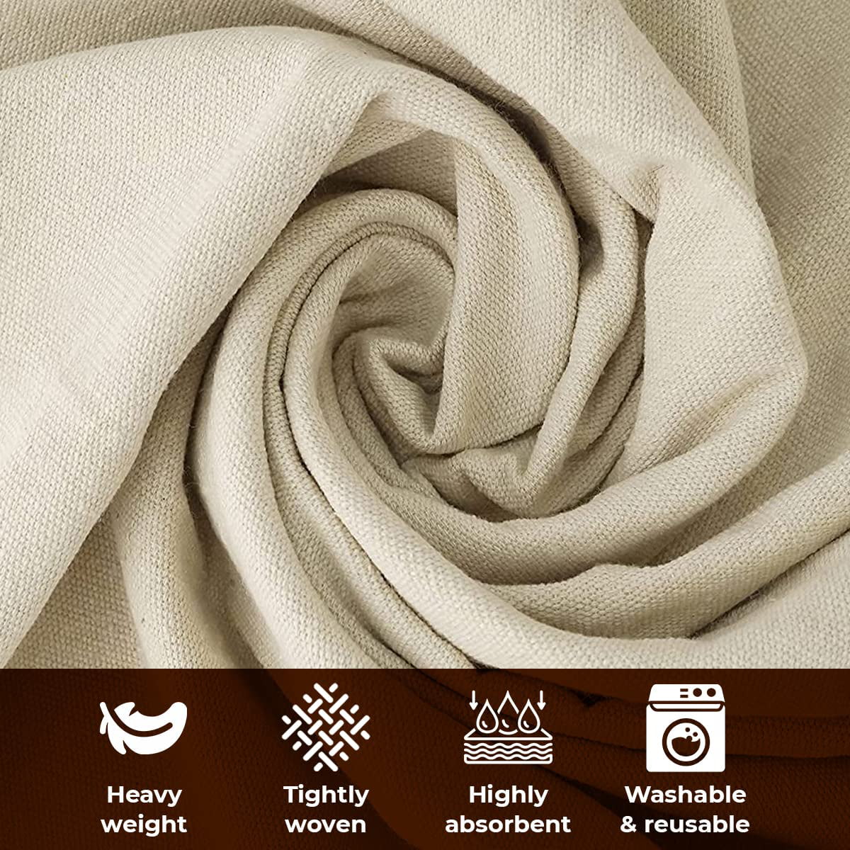 Poly-Coated Canvas Dropcloth - FLAX art & design