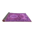 thumbnail image 2 of Ahgly Company Indoor Square Medallion Purple Traditional Area Rugs, 8' Square, 2 of 4