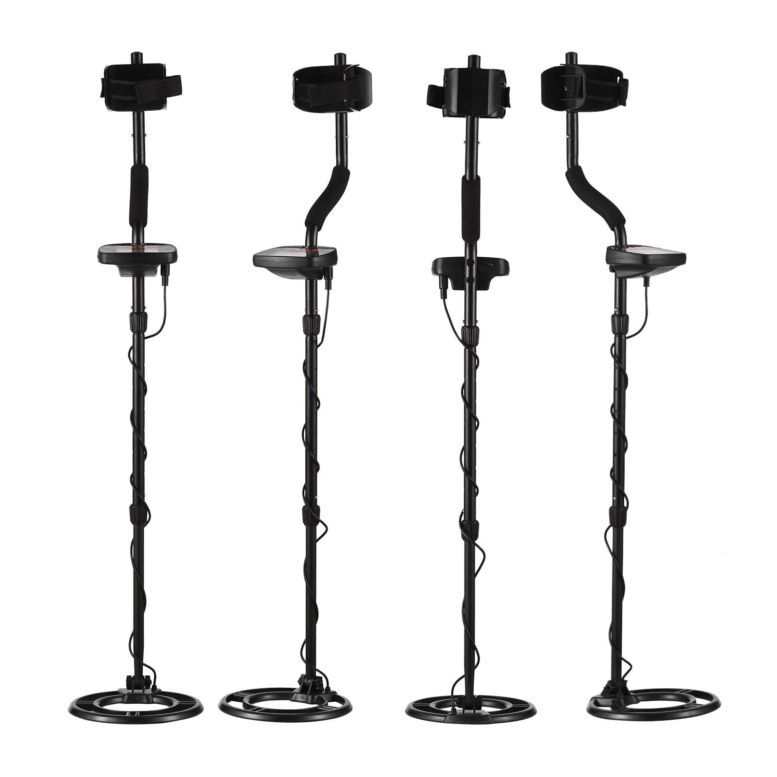3.35-inch LCD Outdoor Metal Finder Underground Metal Detector Treasure Finder Handheld Gold Digger  Sensitivity Adjustable With All Metal+DISC+Memory+Jewelry+Pinpoint Mode