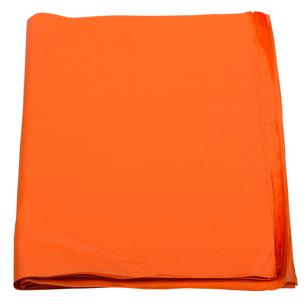 JAM Gift Tissue Paper, Orange, 480 Sheets/Ream