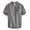 Grey, variant on Men's Summer Short Sleeve Casual Half Button Shirt Concert T Shirts for Men Cat Shirts Mod Bod Tops Men Small Shirts T Shirt Pack for Men Non Shrinking T Shirts for Men Sleeve Shirt Men Tees
