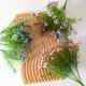 thumbnail image 3 of Xiao Hua 2 piezas de flores artificiales de tacto real para decoración del hogar, oficina, boda, arreglo floral (blanco, 36 cm de largo), 3 of 5