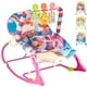 thumbnail image 1 of Silla Mecedora Columpio Electrica Para Bébe Portátil De Lujo Cómodo Bouncer Para Bebes Silla Acolchada Multifuncional Con Juguetes Colgante (ROSA), 1 of 7