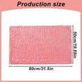 thumbnail image 3 of Pink Carpet 50*80Cm， Bathroom Rugs Soft Absorbent Bath Rug Shaggy Shower Mat Machine Wash Bathmat Plush Carpet Mats for Tub Bathtub and Bath Room Home Decor Accessories, 3 of 6