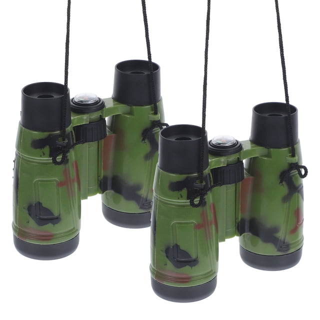 MasteelfCA 2Pcs Interesting Toy Binocular Wear-resistant Children Binocular Convenient Binocular Toy