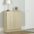 thumbnail image 1 of South Shore Essence 2-Door Storage Cabinet, in Bleached Oak, 1 of 14