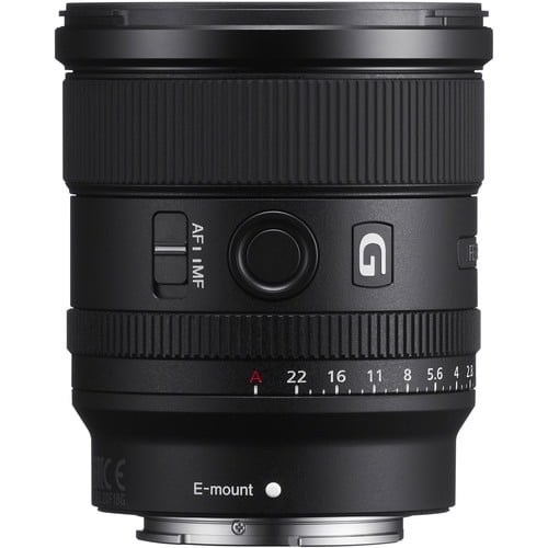 Sony FE 20mm F1.8 G Ultra-Wide Prime Lens (SEL20F18G) – Full-Frame