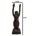 thumbnail image 3 of Cast Iron Rustic Nautical Siren Mermaid With Curling Tail Door Stopper Doorstop, 3 of 9