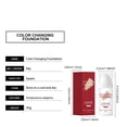 thumbnail image 3 of Korean Color Changing Foundation, Adjusting Tone Foundation for Mature Skin, Deep Hydration, Concealing Fine Lines, All Skin Types for Women, 3 of 8