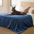 thumbnail image 1 of Manta Impermeable Bedsure para Cama Sherpa de Lana King Azul, 1 of 8