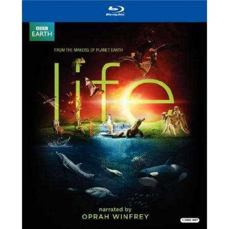 BBC Earth Life BBCLIFEBLURAY 4 BLURAY Gift Set Narrated by Oprah (Best Bbc Comedy Shows)