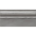 thumbnail image 2 of The Tile Life Chelsea Acero Polished Ceramic Chair Rail Wall Tile, 2 x 10 in, 1-Piece, 2 of 2