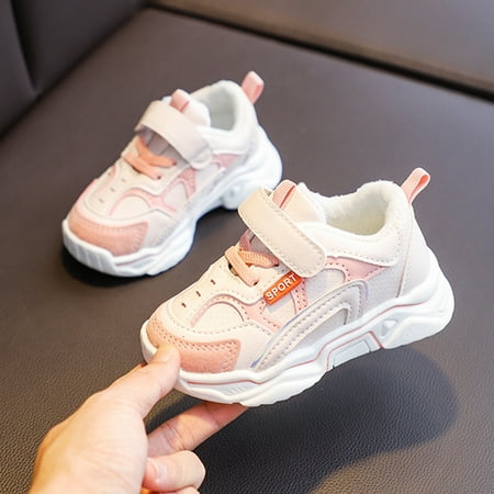 

Floleo Clearance Toddler Infant Kids Baby Boys Girls Warm Breathable Sport Running Shoes Sneakers
