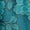 Turquoise, variant on LWavelet Women Peony Print Tiered Maxi Skirt Elastic Waist With Pockets Boho Summer Long Skirt Dark Blue XL