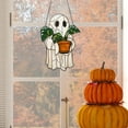 thumbnail image 3 of Uuiauoio Halloween Gift, Halloween Suncatcher , Cute Ghost Plant Hanging Decor, Pendant Wall Window Ornament , Cute Ghost Plant Hanging Wall Hanging Window Decoration, 3 of 8