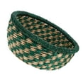 thumbnail image 4 of MLINS Rattan Woven Basket for Organizing Fruits Shallow Serving Tray for Kitchen Counter Decorative Basket for Living Room, 4 of 7