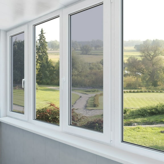 NICEXMAS Silver Window Film for Home Privacy and Uv Protection Heat Control