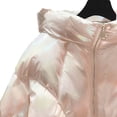 thumbnail image 6 of Women Fashionable Stand Up Collar Single Breasted Thickened Cotton Jacket With Warm And Plush Bread Jacket, 6 of 8