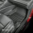 thumbnail image 6 of TuxMat - for Toyota Crown Hybrid AWD 2023-2026 Models - Custom Car Mats - Maximum Coverage, All Weather, Laser Measured - This Full Set Includes 1st and 2nd Rows, 6 of 10