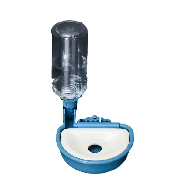 Botella de agua ABS de gran capacidad Greeniant para mascotas dispensador de agua antidesbordamiento Azul