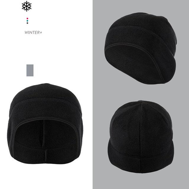 Winter Hat Thermal Running Sports Hats Skiing Windproof Fleece Ear Cover Snowboard Hiking Cycling Ski Windproof Cap Men Women He Qiyong unisex