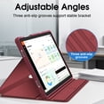 thumbnail image 5 of Fintie Case for Samsung Galaxy Tab A11+ Plus 2025/ A9+ Plus 11 Inch 2023, Slim Shield Multiple Angle Stand with Soft TPU Back Shell Cover, Auto Wake/Sleep, Wine, 5 of 9