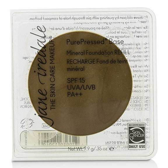 PurePressed Base Mineral Foundation Refill - Bittersweet (dark bronzed brown w/ gold/peach undertones)