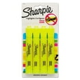 thumbnail image 2 of Tank Style Highlighters, Fluorescent Yellow Ink, Chisel Tip, Yellow Barrel, 4/set | Bundle of 5 Packs, 2 of 6