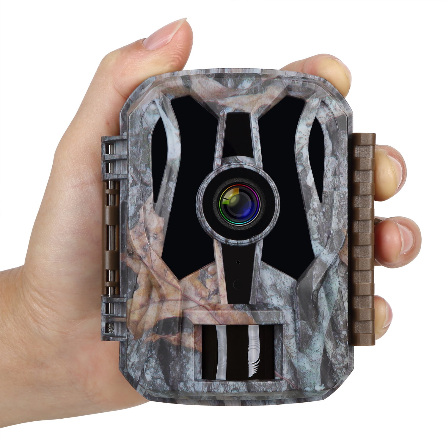 Night Vision MINI Game Trail Deer Cameras Yard & Field Cameras 20MP 1296P Video Motion Activated Waterproof for Hunters Hunting Wildlife, Outdoor Animals Tracking & Home Security