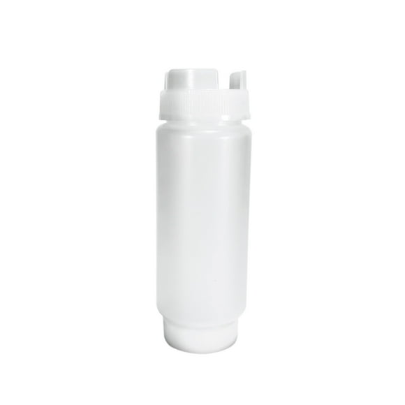 6 Botellas Dispensadores Doble Tapa Para Salsa 12 Oz 350 Ml Vencort