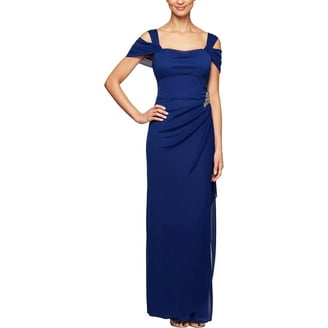 Alex Eve Women's Rose Gold Embroidered Column Gown Dress Size 8 -  Walmart.com