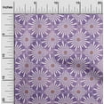 thumbnail image 2 of oneOone Cotton Flex Violet Fabric Asian Ornamental Sewing Material Print Fabric By The Yard 40 Inch Wide, 2 of 5
