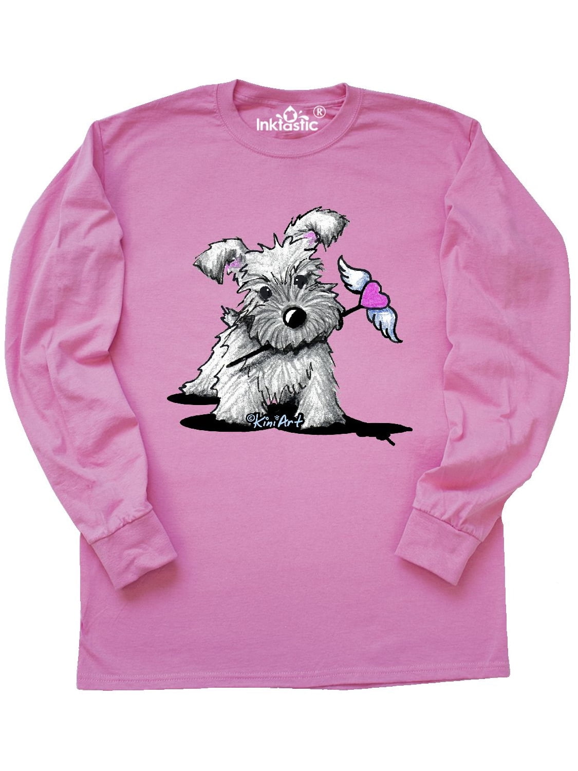 inktastic Schnauzer Dog Gift Toddler Long Sleeve T-Shirt