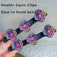 thumbnail image 5 of Pinzas para el cabello trenzadas con piedras de cristal brillantes, pinzas para el cabello trenzadas para mujeres, pinzas para el cabello trenzadas con piedras de cristal, pinzas para el cabello trenz, 5 of 6