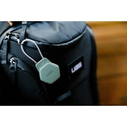 UAG AirTag Case - Hard Shell Lock Case AirTag Holder Keychain with Wire Cable for Keys, Luggage & Bags, Anti-Lost Ultra Secure GPS Protective Cover, Civilian Olive Drab