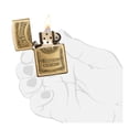 thumbnail image 4 of Zippo Jack Daniels Label Emblem High Polish Brass Lighter, 4 of 4