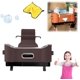 thumbnail image 1 of Caja de almacenamiento multifuncional para respaldo de asiento de coche, organizador de asiento trasero con 2 portavasos, caja de pañuelos para asiento de coche y caja de almacenamiento, caja de almac, 1 of 7
