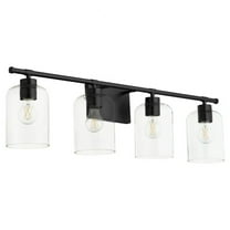 Tribute 4 - Light Matte Black / Black Wall Sconce