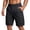 8# Gray, variant on Cargo Shorts for Men Button Elastic Waisted Keen Length Shorts Summer Workout Hiking Casual Short Pants Gray 4XL