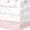 Daisies/Rainbow/Heart/Pink Heart, variant on Bimocosy 3-Pack Crib Sheets for Standard Crib & Toddler Mattresses, Super Soft & Breathable Fitted Sheets for Baby Girl & Boy, (Dinosaur)