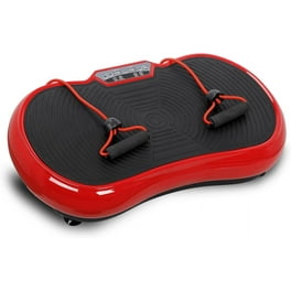 ZAAP Fitness TX1 Vibration Trainer Vibrating Plate Platform with Upper Body Exercise Straps Walmart