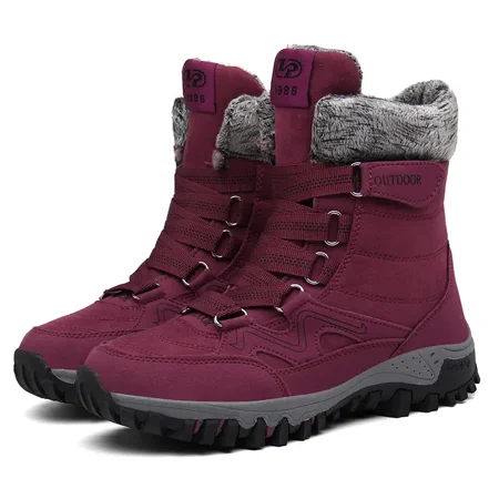 

Women‘s Outdoor Anti-Slip Snow Boots Winter Warm Fur Lined Ankle Boots Women‘s Footwear
