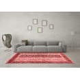thumbnail image 3 of Ahgly Company Indoor Rectangle Abstract Red Modern Area Rugs, 5' x 7', 3 of 4