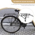 thumbnail image 2 of KAKOWELY Rear Bike Rack Bike Rear Rack Bike Rack for Back of Bike Bicycle Rear Rack,17.72X"X10.63"X5.12", 2 of 5