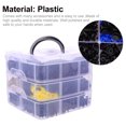thumbnail image 3 of FRCOLOR Push Pin 650pcs Car Rivet Fastener Retainer Moulding Push Pin Body Bumper Rivet Trim,6.3"X5.91"X5.12", 3 of 5