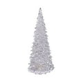 thumbnail image 2 of Czzoypi 1pc Acrylic Christmas Tree Lamp, Enchanted Light up 7 Colors Changing Lights Christmas Decorations Indoor, 6.5" Mini Christmas Tree with Lights for Room Table Decor, 2 of 2