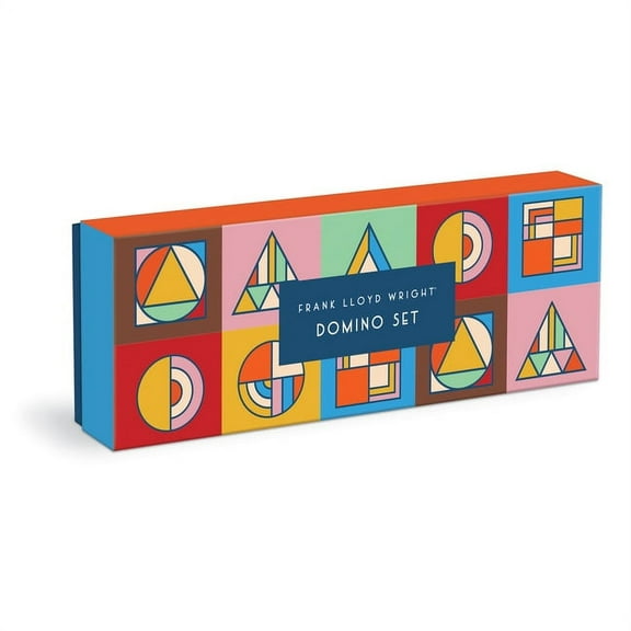 Frank Lloyd Wright Wood Domino Set