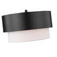 thumbnail image 7 of 495P12-MB-Z-Lite-Counterpoint - 1 Light Pendant In Modern Style-7.25 Inches Tall and 12 Inches Wide-Matte Black Finish, 7 of 7